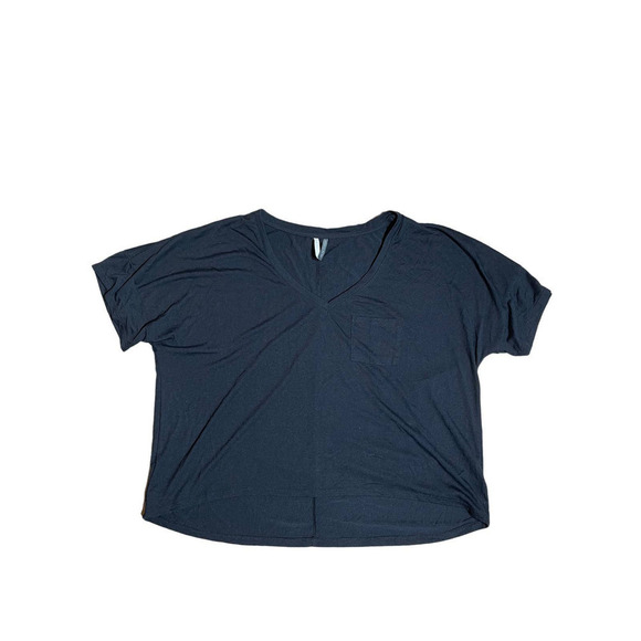Women's Jaclyn Intimates Lounge/Crop Black top. Size XL - Picture 1 of 2